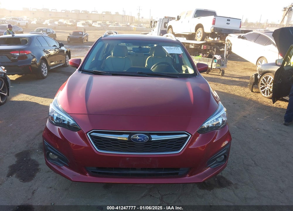2017 SUBARU IMPREZA 2.0I PREMIUM VIN: 4S3GTAD60H3707961