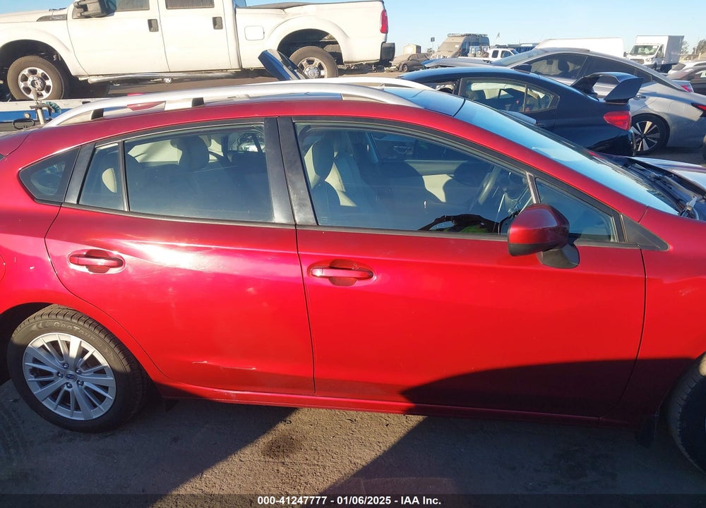2017 SUBARU IMPREZA 2.0I PREMIUM VIN: 4S3GTAD60H3707961