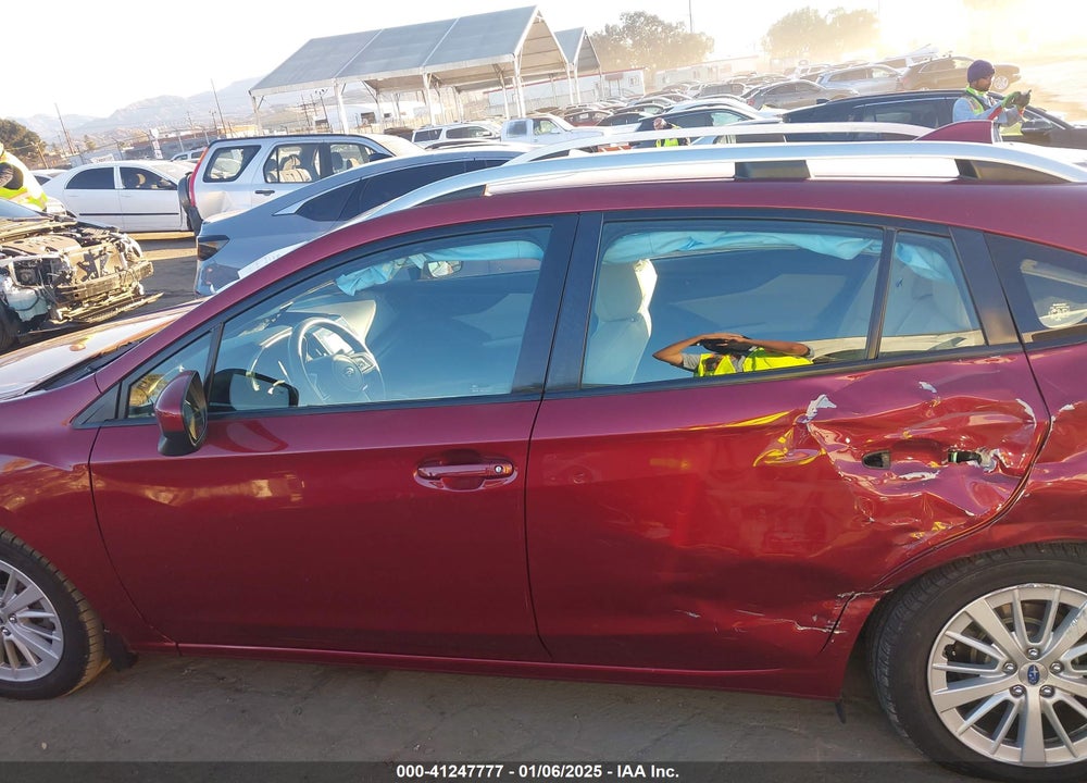 2017 SUBARU IMPREZA 2.0I PREMIUM VIN: 4S3GTAD60H3707961