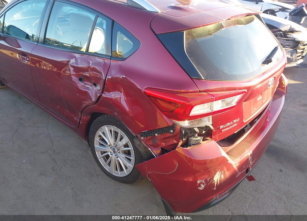 2017 SUBARU IMPREZA 2.0I PREMIUM VIN: 4S3GTAD60H3707961
