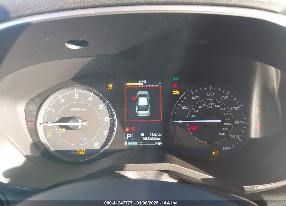 2017 SUBARU IMPREZA 2.0I PREMIUM VIN: 4S3GTAD60H3707961