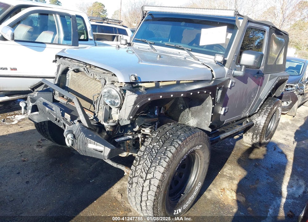 2015 JEEP WRANGLER SPORT VIN: 1C4AJWAG9FL689009