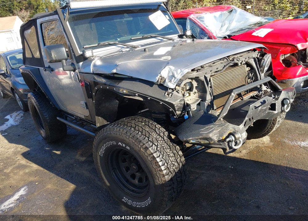 2015 JEEP WRANGLER SPORT VIN: 1C4AJWAG9FL689009