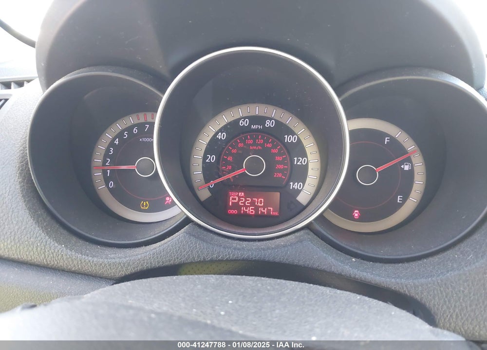 2011 KIA FORTE EX VIN: KNAFU4A20B5448392