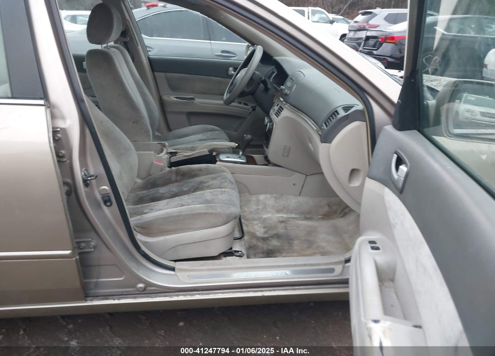 2006 HYUNDAI SONATA GLS V6/LX V6 VIN: 5NPEU46F36H068429