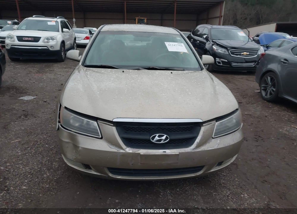2006 HYUNDAI SONATA GLS V6/LX V6 VIN: 5NPEU46F36H068429