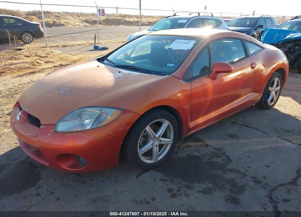 2006 MITSUBISHI ECLIPSE GS VIN: 4A3AK24F76E058270