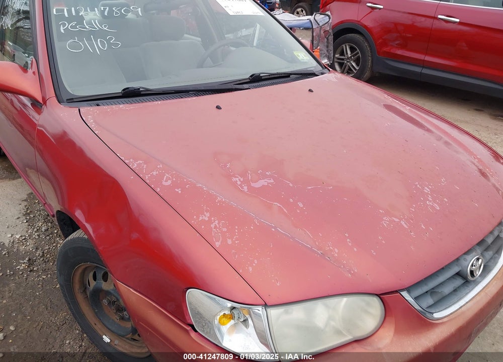 2001 TOYOTA COROLLA LE VIN: 2T1BR12E91C448158