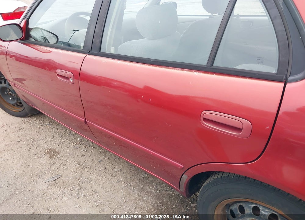 2001 TOYOTA COROLLA LE VIN: 2T1BR12E91C448158