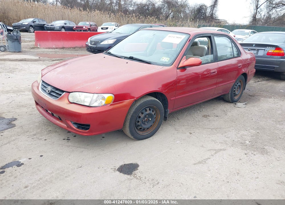 2001 TOYOTA COROLLA LE VIN: 2T1BR12E91C448158