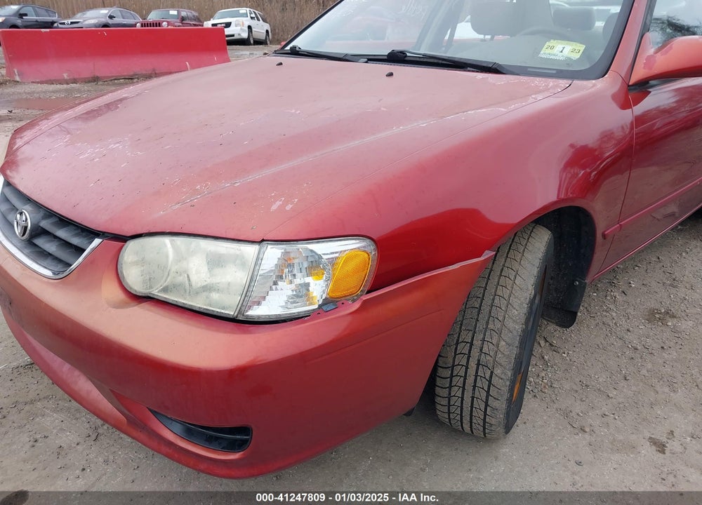 2001 TOYOTA COROLLA LE VIN: 2T1BR12E91C448158