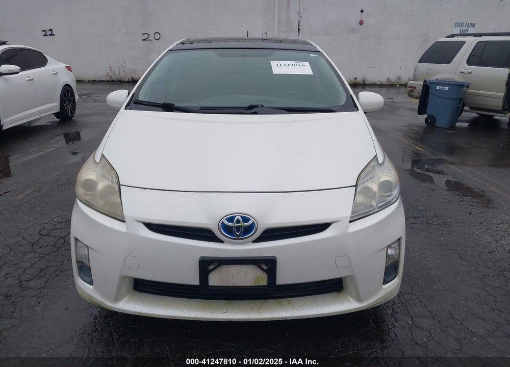 2011 TOYOTA PRIUS THREE VIN: JTDKN3DU6B0253836