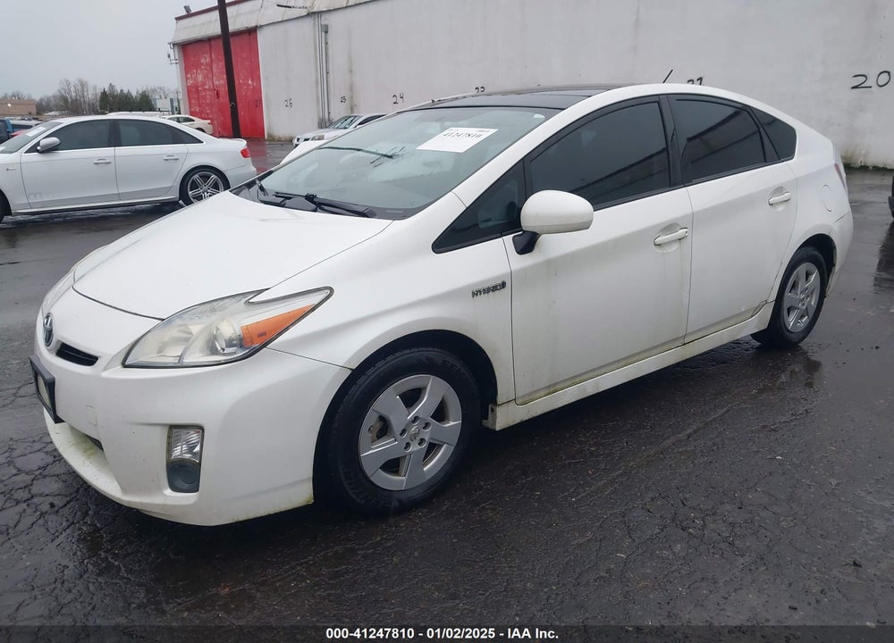 2011 TOYOTA PRIUS THREE VIN: JTDKN3DU6B0253836