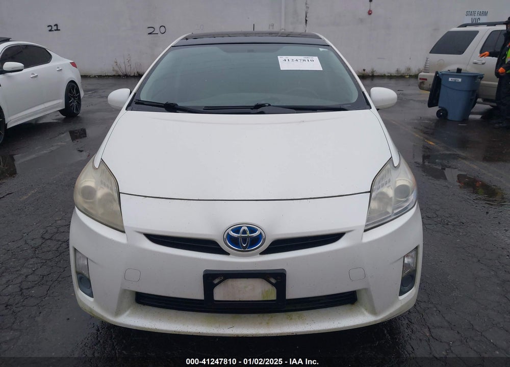 2011 TOYOTA PRIUS THREE VIN: JTDKN3DU6B0253836