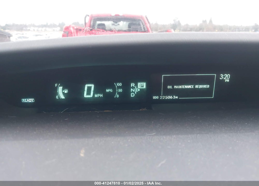 2011 TOYOTA PRIUS THREE VIN: JTDKN3DU6B0253836