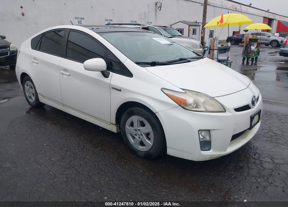 2011 TOYOTA PRIUS THREE VIN: JTDKN3DU6B0253836
