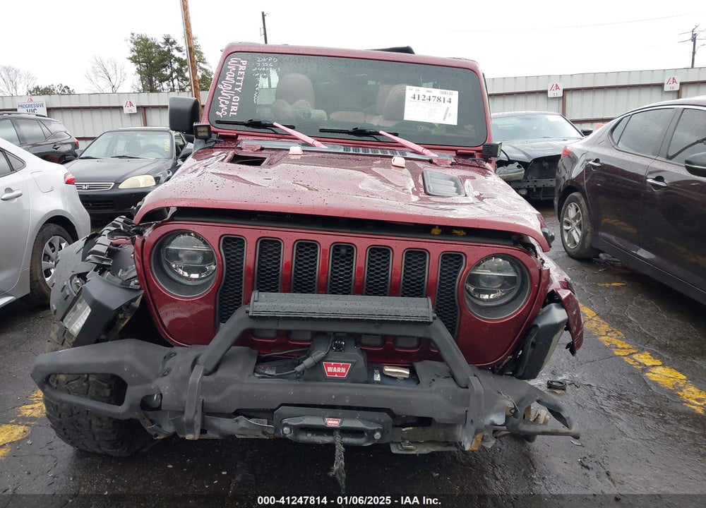 2021 JEEP WRANGLER UNLIMITED RUBICON 4X4 VIN: 1C4HJXFN1MW617356