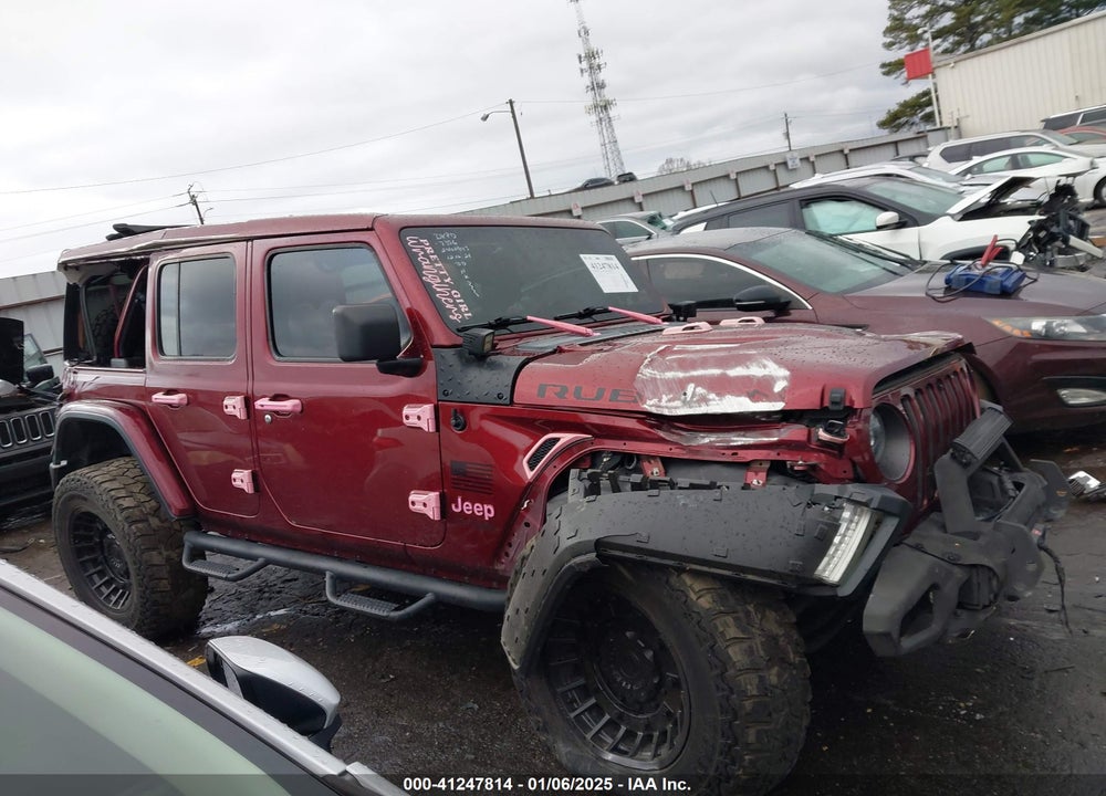 2021 JEEP WRANGLER UNLIMITED RUBICON 4X4 VIN: 1C4HJXFN1MW617356
