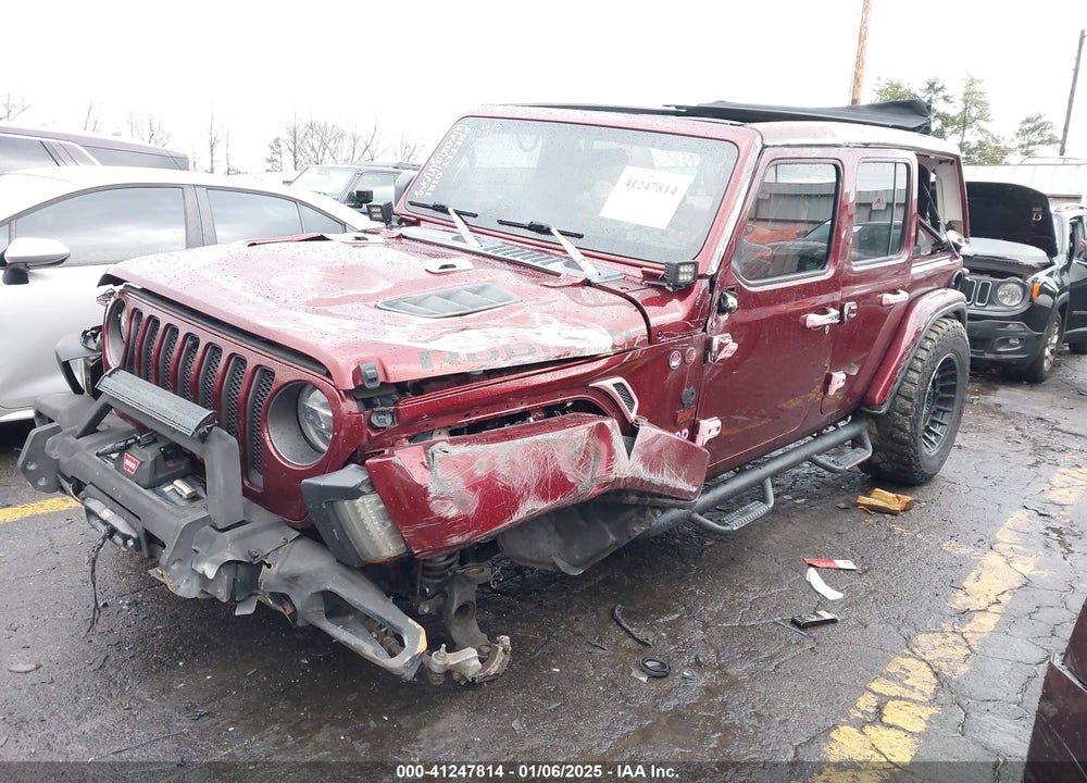 2021 JEEP WRANGLER UNLIMITED RUBICON 4X4 VIN: 1C4HJXFN1MW617356