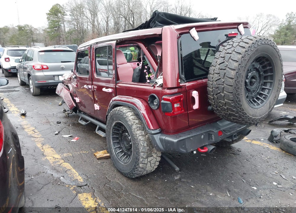 2021 JEEP WRANGLER UNLIMITED RUBICON 4X4 VIN: 1C4HJXFN1MW617356
