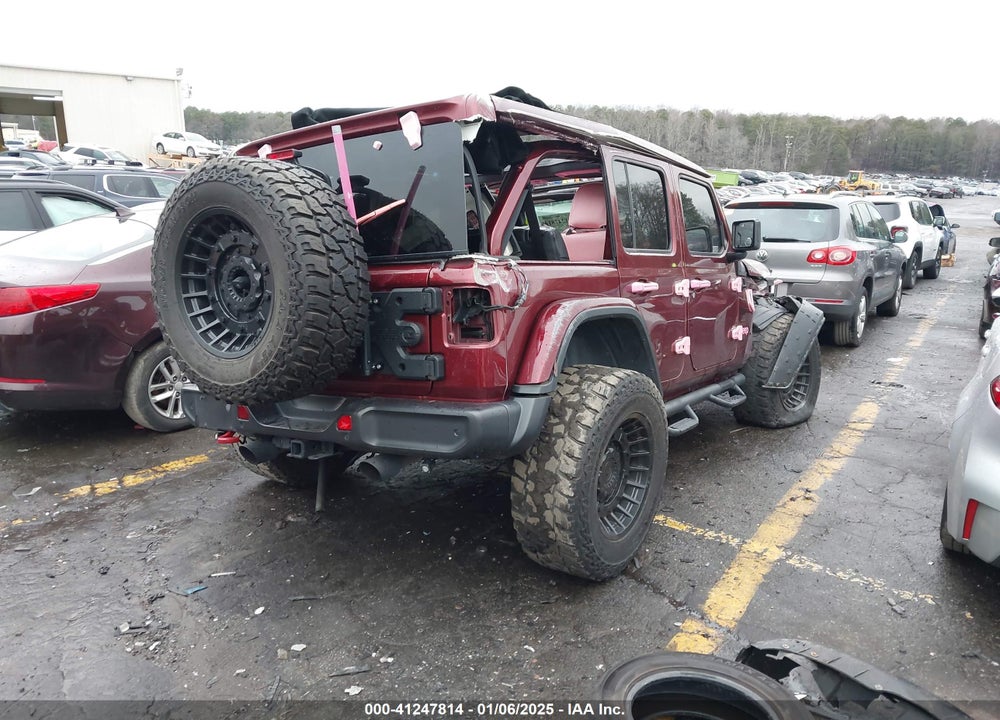 2021 JEEP WRANGLER UNLIMITED RUBICON 4X4 VIN: 1C4HJXFN1MW617356