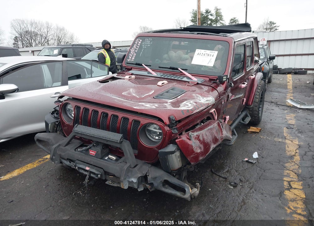 2021 JEEP WRANGLER UNLIMITED RUBICON 4X4 VIN: 1C4HJXFN1MW617356