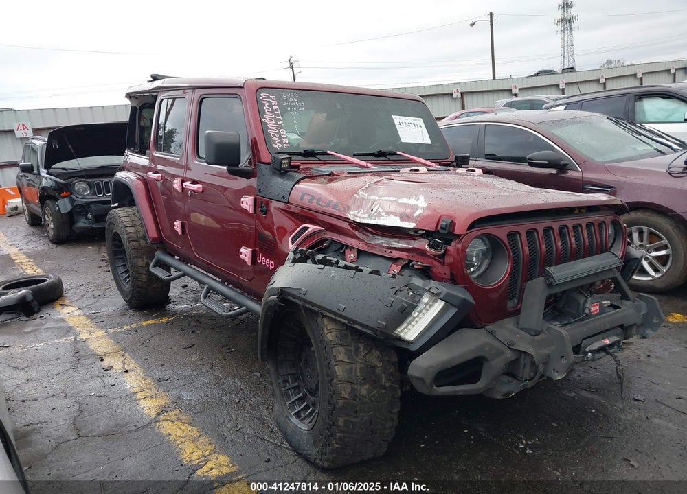 2021 JEEP WRANGLER UNLIMITED RUBICON 4X4 VIN: 1C4HJXFN1MW617356
