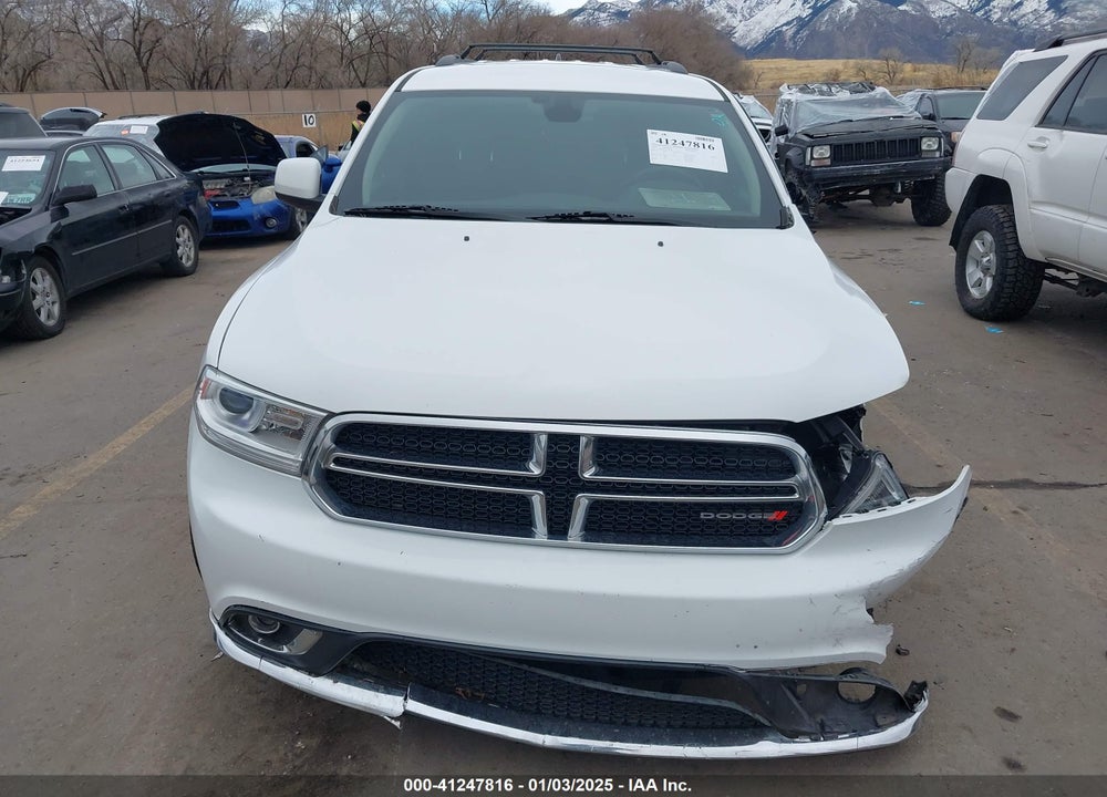 2018 DODGE DURANGO SXT AWD VIN: 1C4RDJAG1JC291489