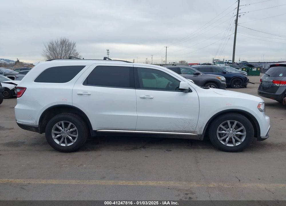 2018 DODGE DURANGO SXT AWD VIN: 1C4RDJAG1JC291489