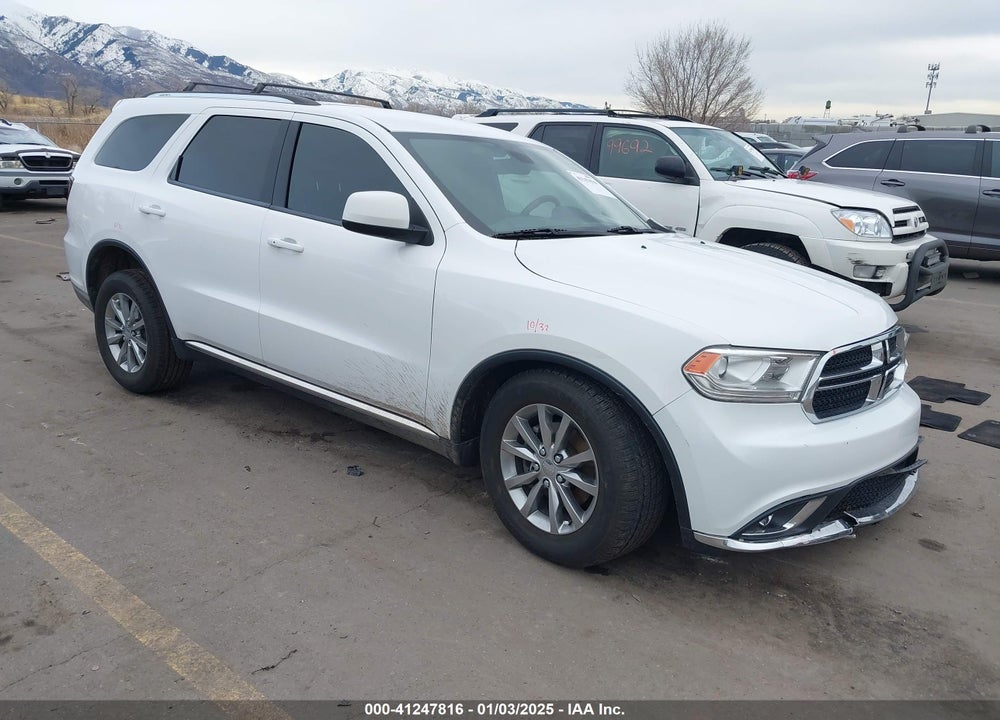 2018 DODGE DURANGO SXT AWD VIN: 1C4RDJAG1JC291489