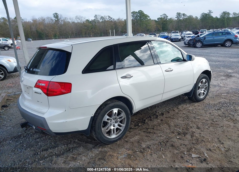 2007 ACURA MDX TECHNOLOGY PACKAGE VIN: 2HNYD28427H537592