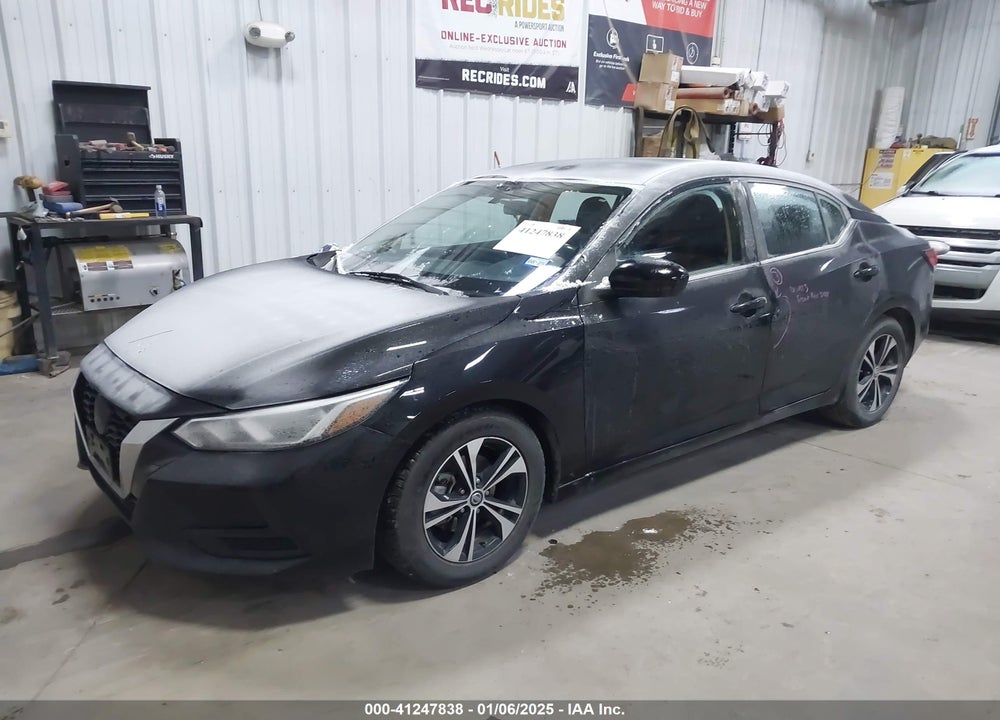2021 NISSAN SENTRA SV XTRONIC CVT VIN: 3N1AB8CV7MY307541