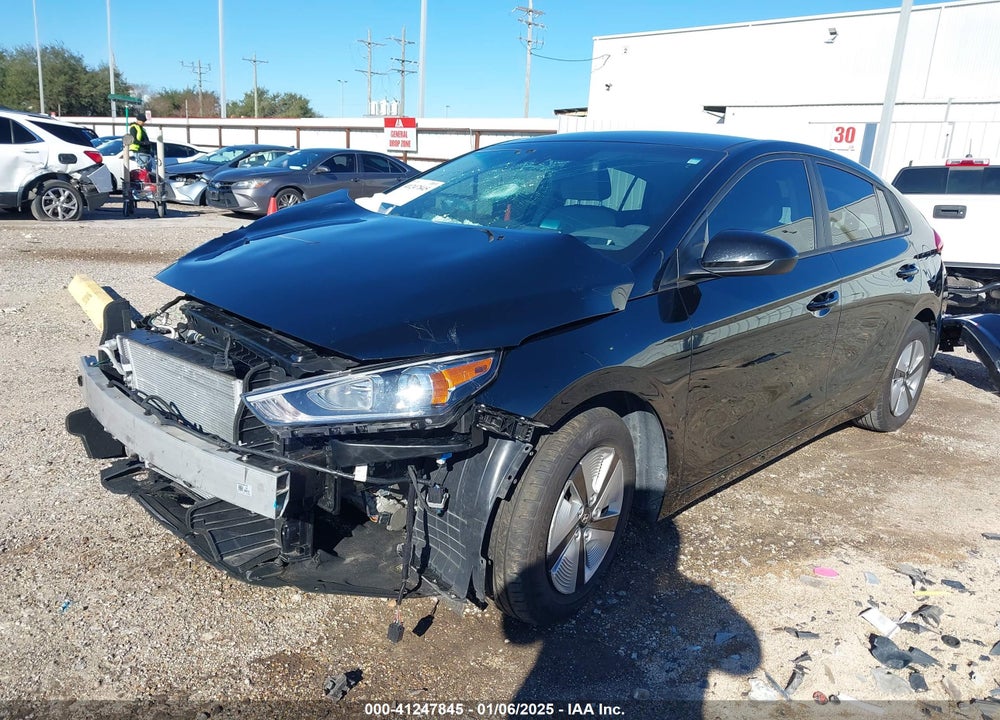 2022 HYUNDAI IONIQ HYBRID BLUE VIN: KMHC65LC9NU281225