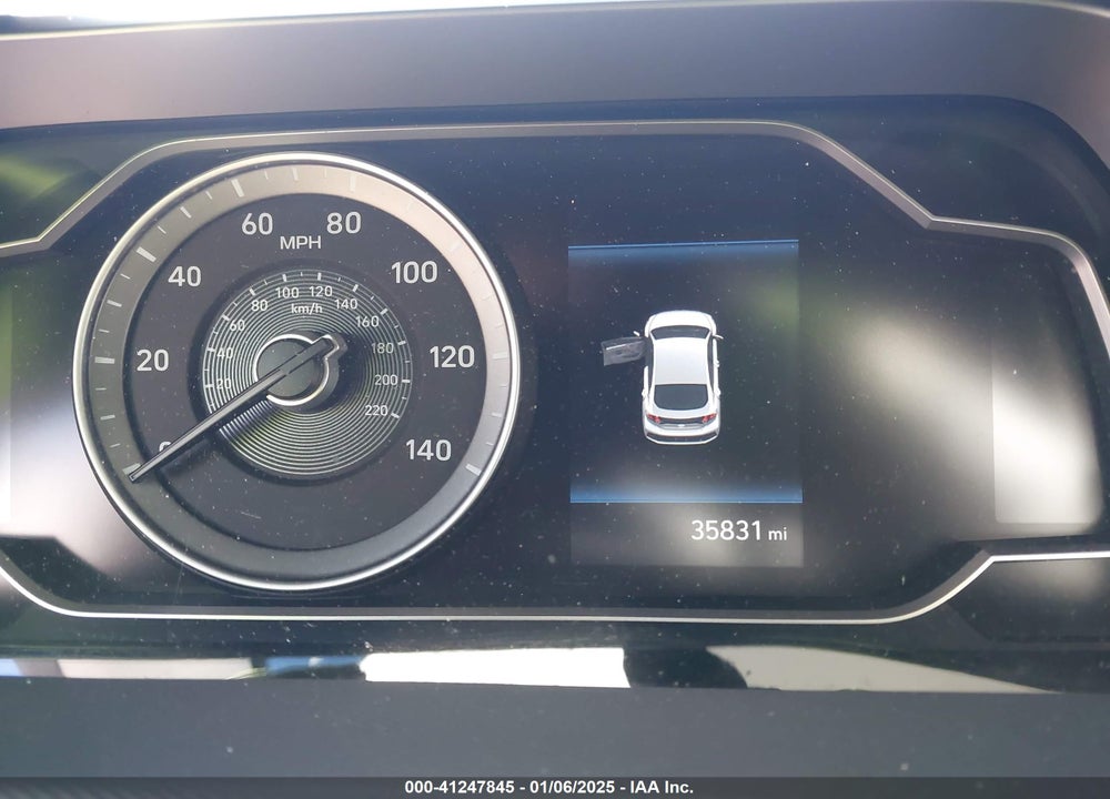 2022 HYUNDAI IONIQ HYBRID BLUE VIN: KMHC65LC9NU281225