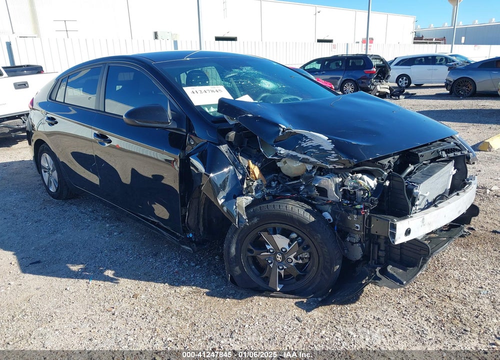 2022 HYUNDAI IONIQ HYBRID BLUE VIN: KMHC65LC9NU281225