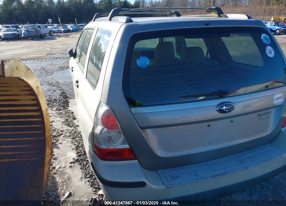 2007 SUBARU FORESTER 2.5X VIN: JF1SG63667H732903