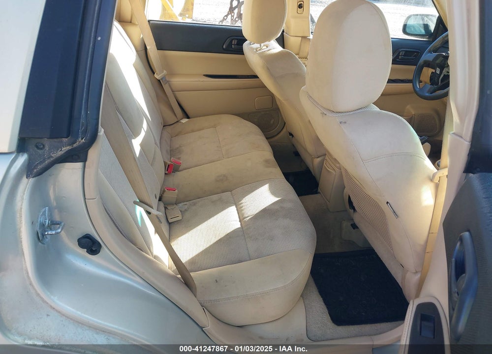 2007 SUBARU FORESTER 2.5X VIN: JF1SG63667H732903