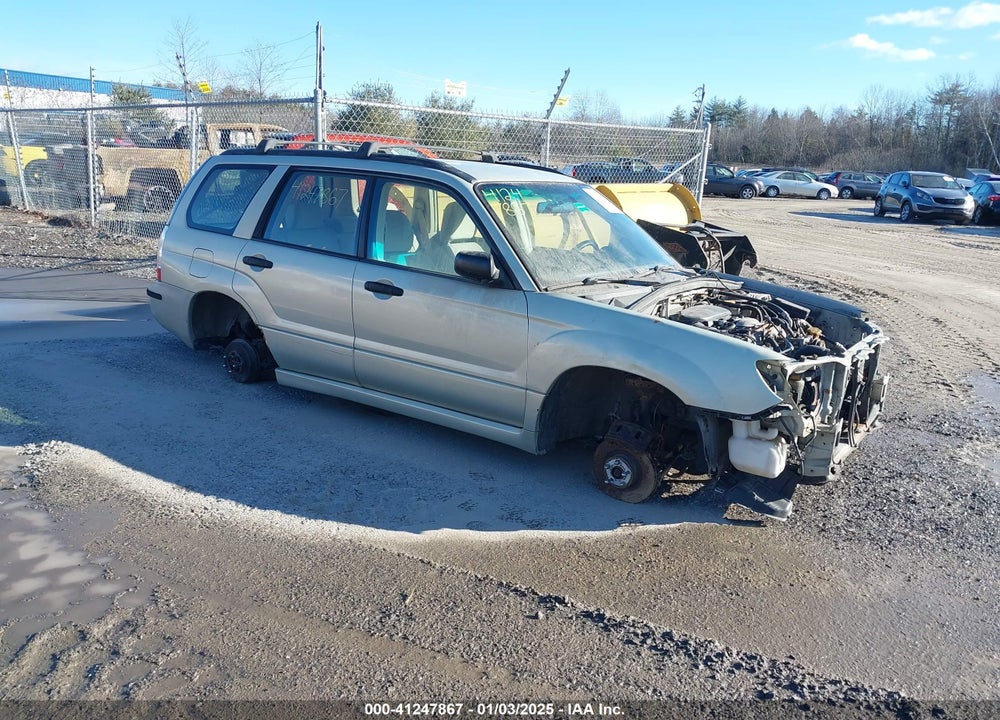 2007 SUBARU FORESTER 2.5X VIN: JF1SG63667H732903