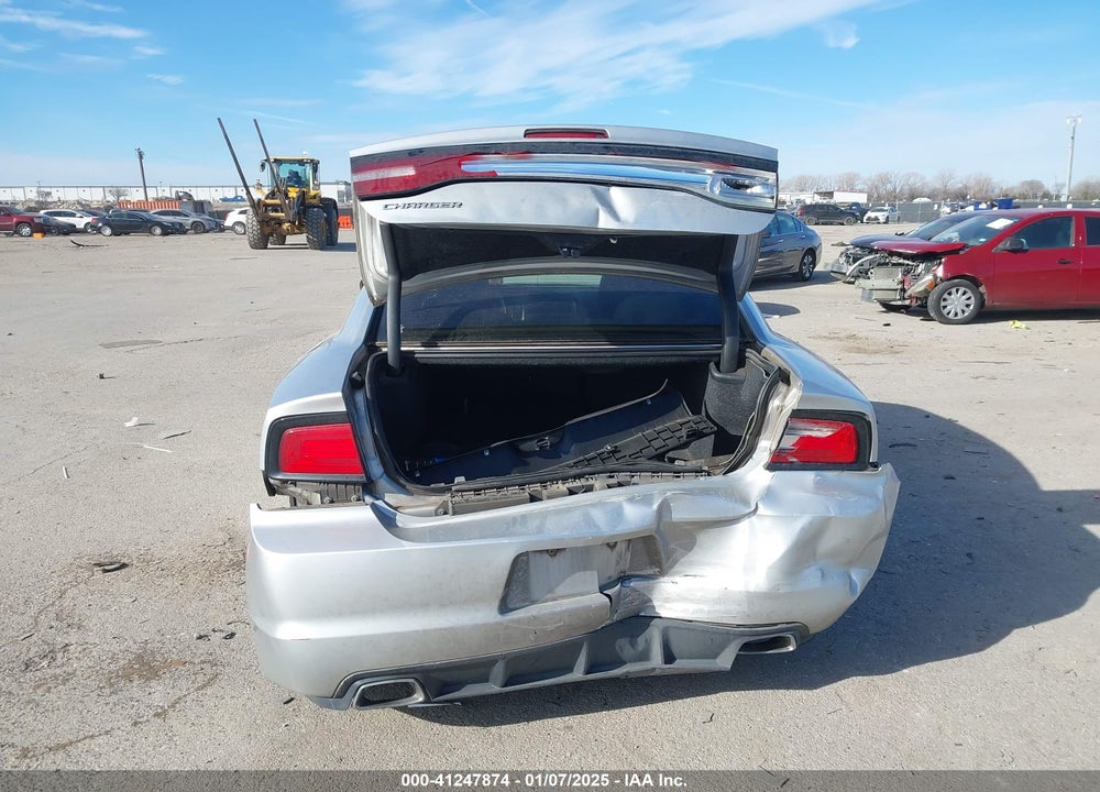 2012 DODGE CHARGER VIN: 2C3CDXBG4CH102510