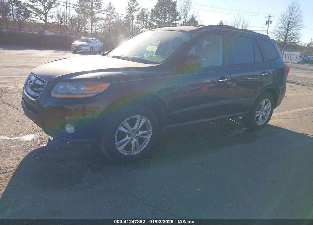 2010 HYUNDAI SANTA FE LIMITED V6 VIN: 5NMSKDAG4AH355339