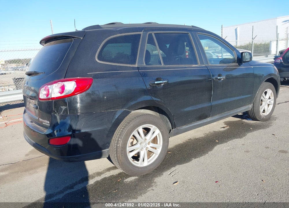 2010 HYUNDAI SANTA FE LIMITED V6 VIN: 5NMSKDAG4AH355339