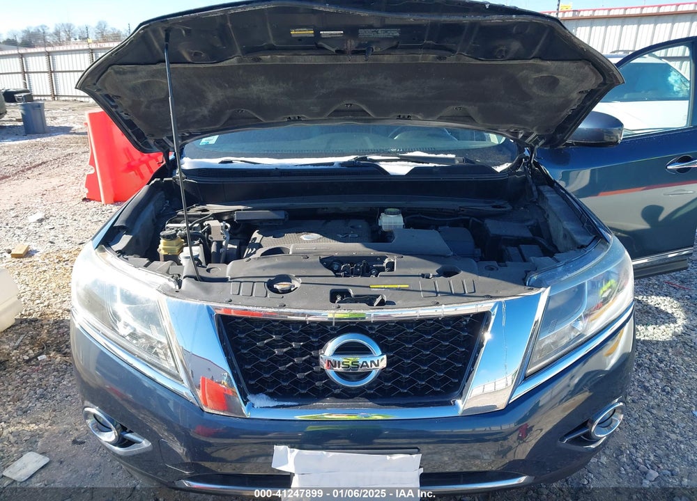 2013 NISSAN PATHFINDER SL VIN: 5N1AR2MM8DC663352