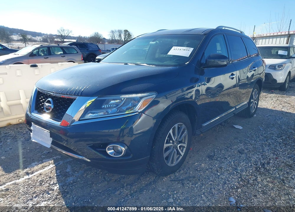 2013 NISSAN PATHFINDER SL VIN: 5N1AR2MM8DC663352