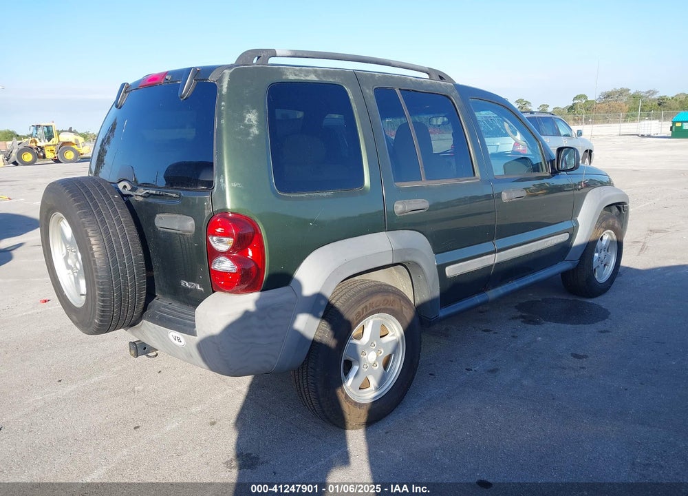 2007 JEEP LIBERTY SPORT VIN: 1J4GL48K97W684180
