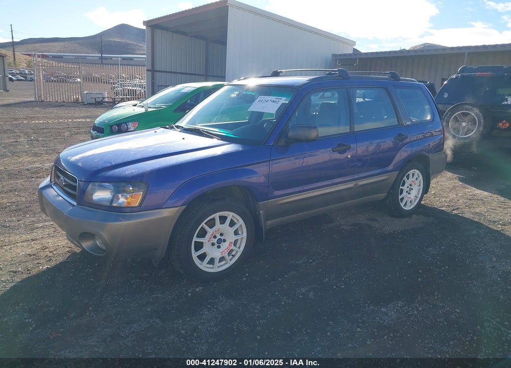 2004 SUBARU FORESTER 2.5XS VIN: JF1SG65684G727586