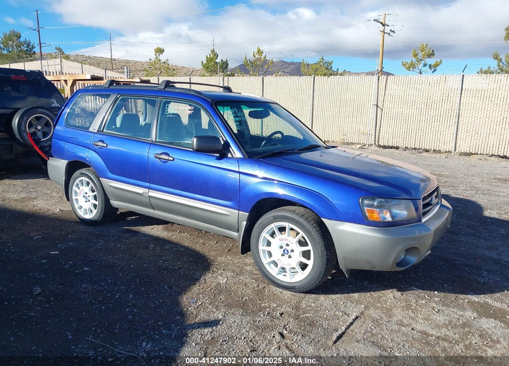 2004 SUBARU FORESTER 2.5XS VIN: JF1SG65684G727586