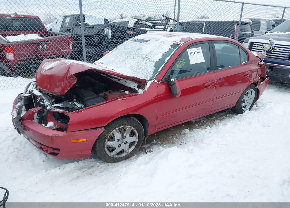 2005 HYUNDAI ELANTRA GLS/GT VIN: KMHDN46D85U144847