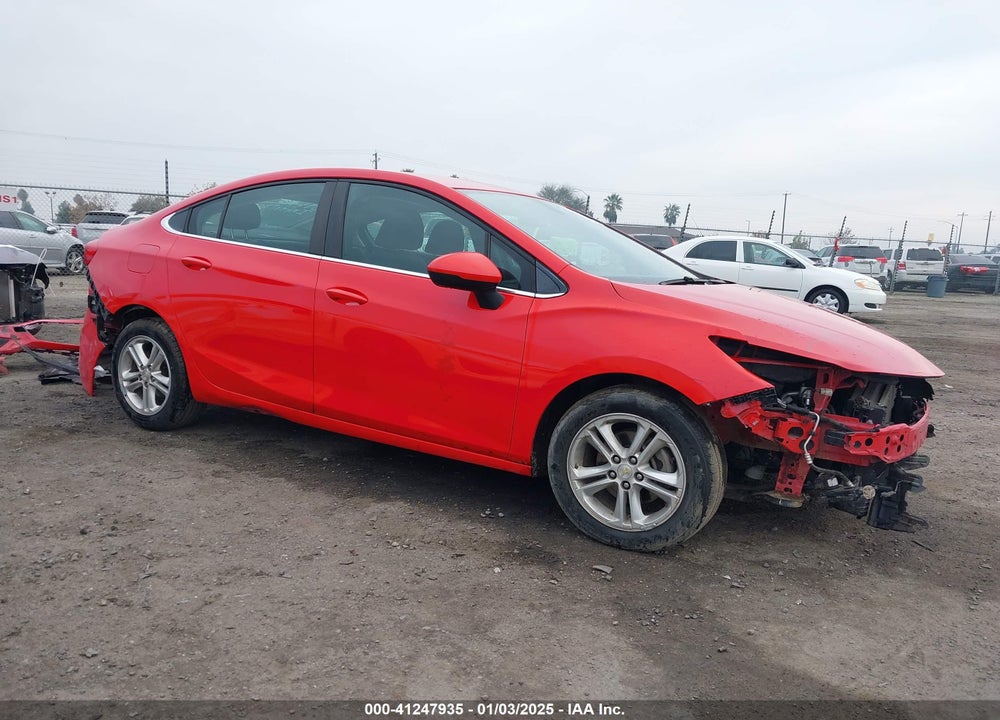 2018 CHEVROLET CRUZE LT AUTO VIN: 1G1BE5SM7J7156674