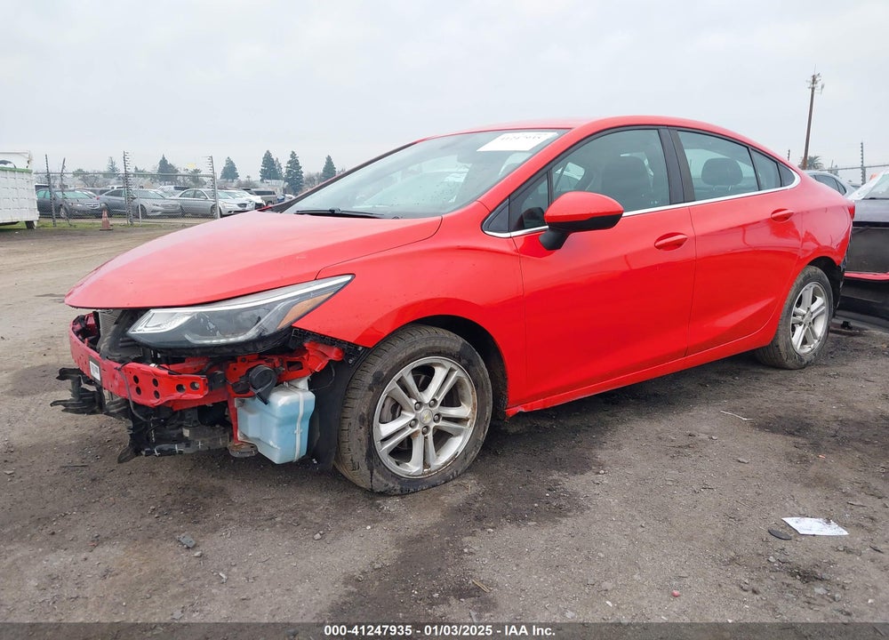 2018 CHEVROLET CRUZE LT AUTO VIN: 1G1BE5SM7J7156674