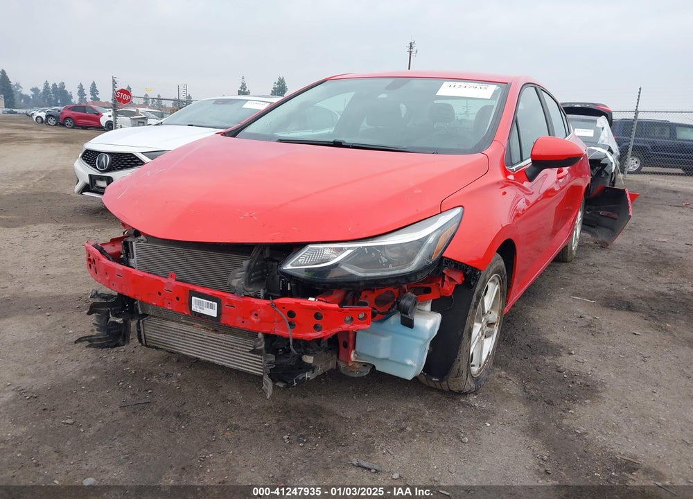 2018 CHEVROLET CRUZE LT AUTO VIN: 1G1BE5SM7J7156674